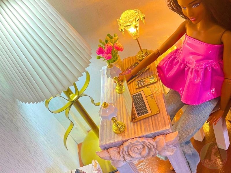 How To Style Your Dollhouse Desk & Office