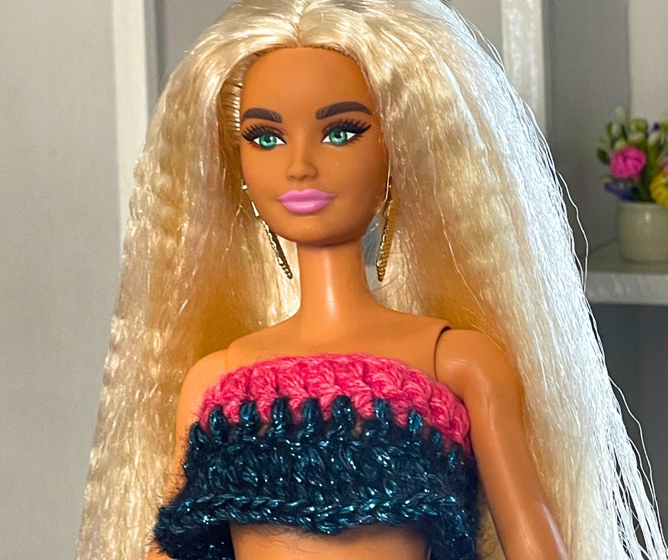 Free Fashion Doll Strapless Crochet Top Pattern